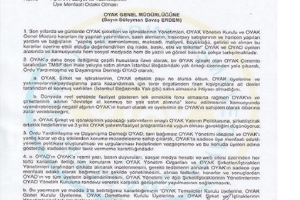 OYAK FAALİYET VE YATIRIMLARININ ÜYE MENFAATİ ODAKLI OLMASI KONULU YAZIMIZ
