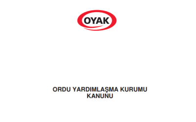 205 Sayılı Oyak Kanunu