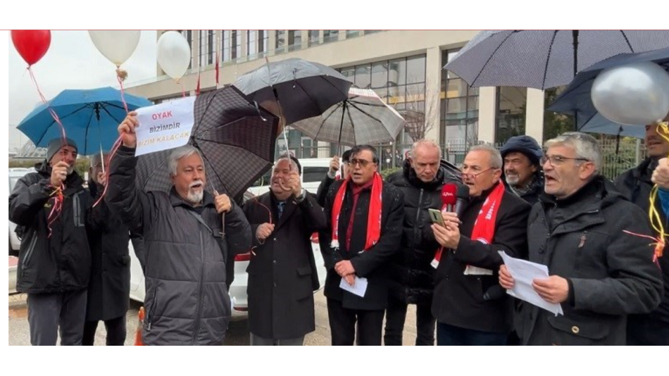 OYAD üyeleri hak arayışında 100. günde: 'Vatan kahramanlarının alın terine sahip çıkın'