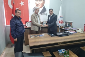 1982'li Subaylar Derneği Genel Başkanı Sadık AKMERMER Derneğimizi Ziyarete Gelmiştir.