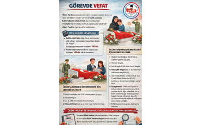 GÖREVDE VAFAT