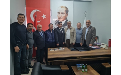 1982'li Subaylar Derneği Genel Başkanı Sadık AKMERMER Derneğimizi Ziyarete Gelmiştir.