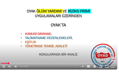 Ordu Yardımlaşma ve Dayanışma (OYAD) Derneği Canlı Yayını