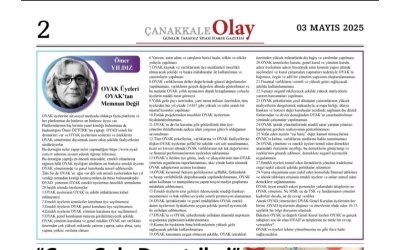 Çanakkale OLAY Gazetesi