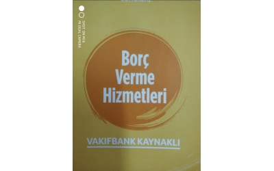 VAKIFBANK KAYNAKLI BORÇ VERME HİZMETLERİ