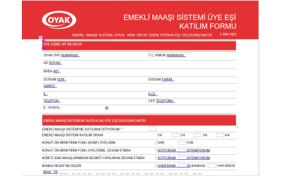 VEFAT EDEN ÜYENİN MİRASÇILARININ YAPMASI GEREKENLE