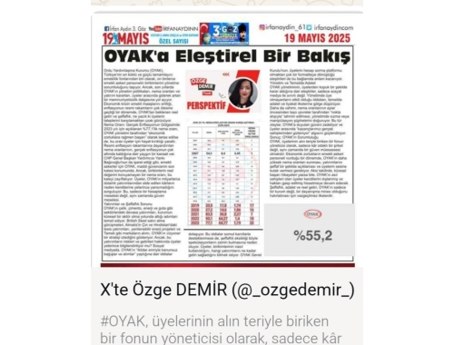 OYAK'a eleştirel bir bakış 