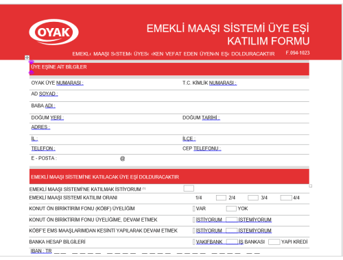 VEFAT EDEN ÜYENİN MİRASÇILARININ YAPMASI GEREKENLE