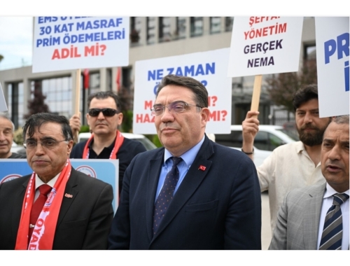 CHP'li Bağcıoğlu OYAK Genel Müdürlüğü Önünde Önemli Açıklamalar Yaptı