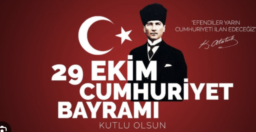 29 Ekim Cumhuriyet Bayramı 