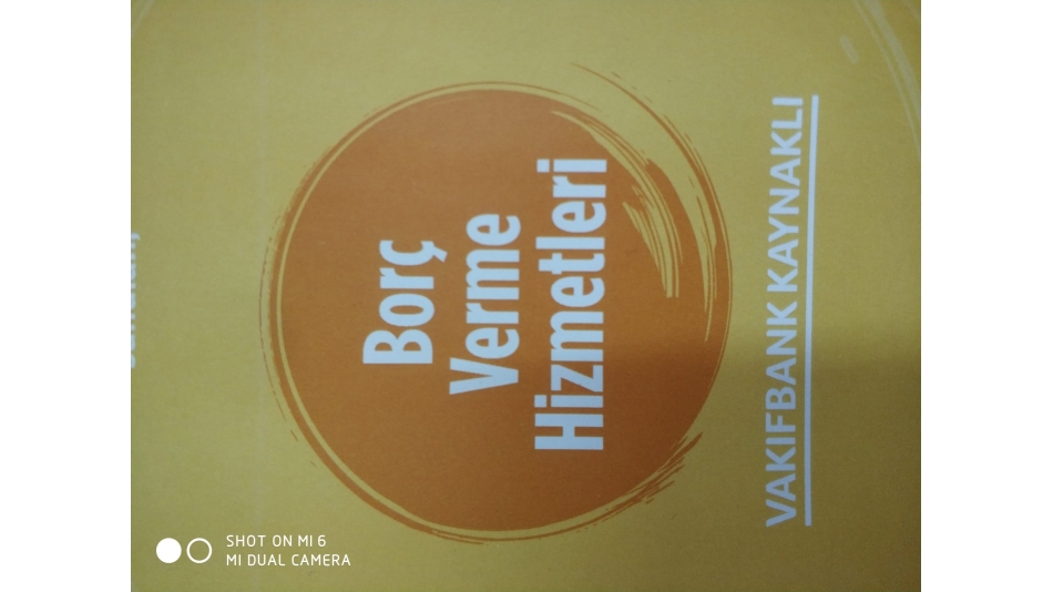 VAKIFBANK KAYNAKLI BORÇ VERME HİZMETLERİ