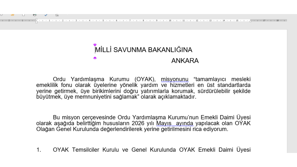 CİMER Üzerinden MSN ye Dilekçe