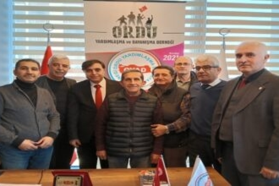 82’Lİ SUBAYLAR DERNEĞİNDEN OYAD’A ZİYARET